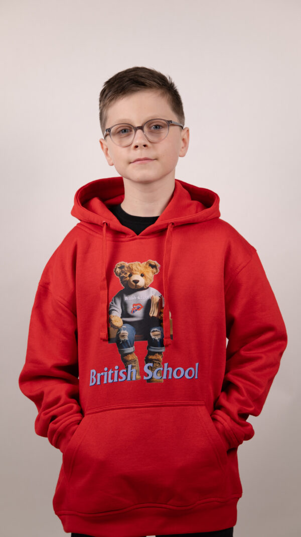 Bluza Czerwona Miś Student