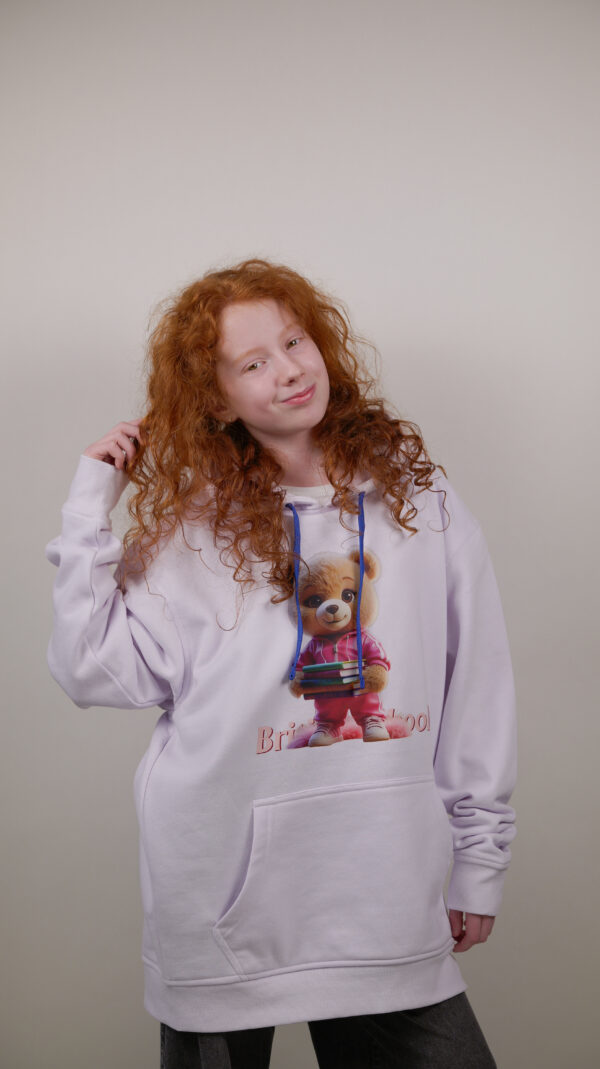 Bluza Biała Misia - obrazek 2