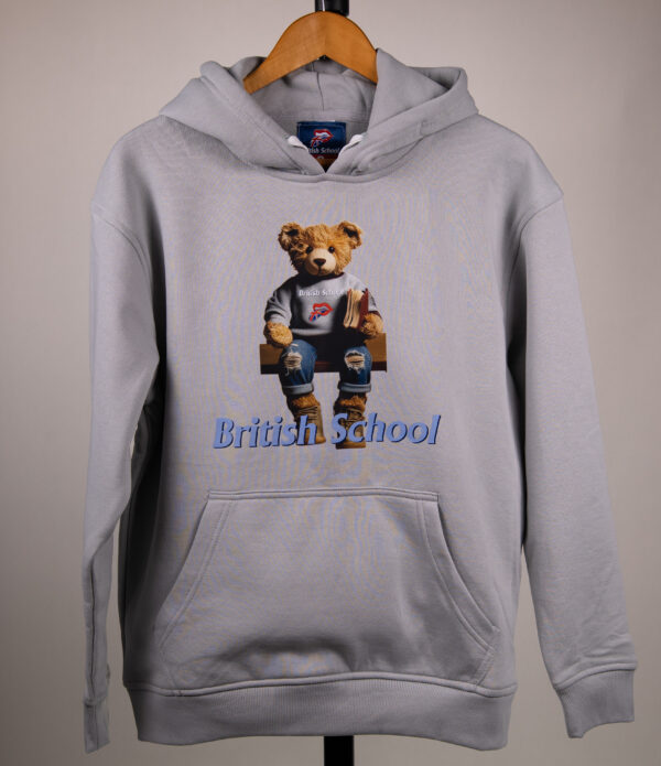 Bluza Szara Miś Student - obrazek 2