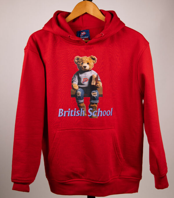 Bluza Czerwona Miś Student - obrazek 4