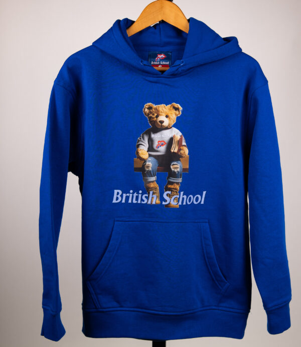 Bluza Niebieska Miś Student - obrazek 3
